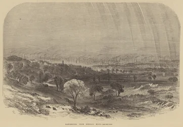 Manchester, from Kersall Moor
